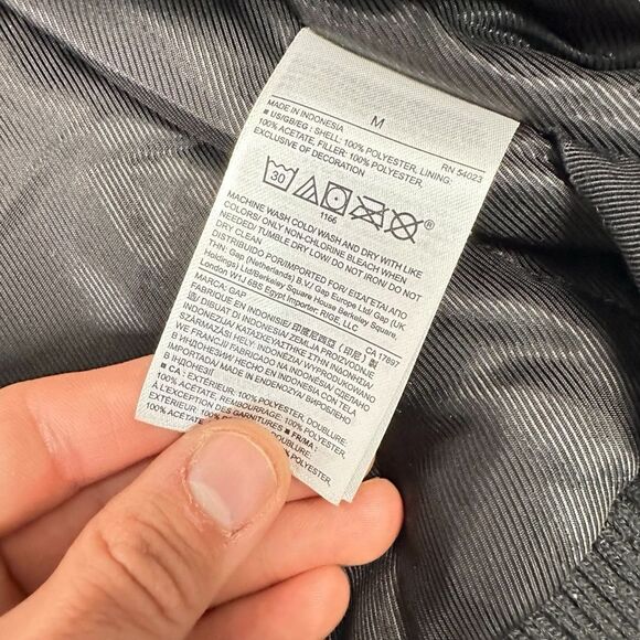 STAMPD x GAP Mesh Flight Bomber Jacket Men’s M 2015 GQ Designer Of The Year - Picture 8 of 9